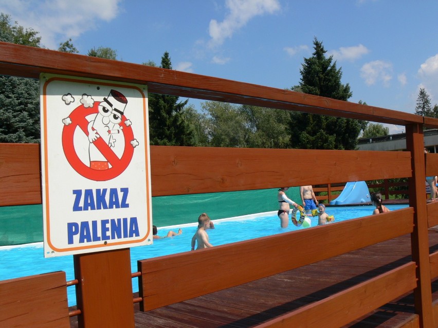 Trwa sezon na letnich basenach rekreacyjnych w Sandomierzu [GALERIA]