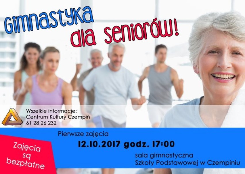 CK Czempiń zaprasza seniorów na zajęcia gimnastyczne