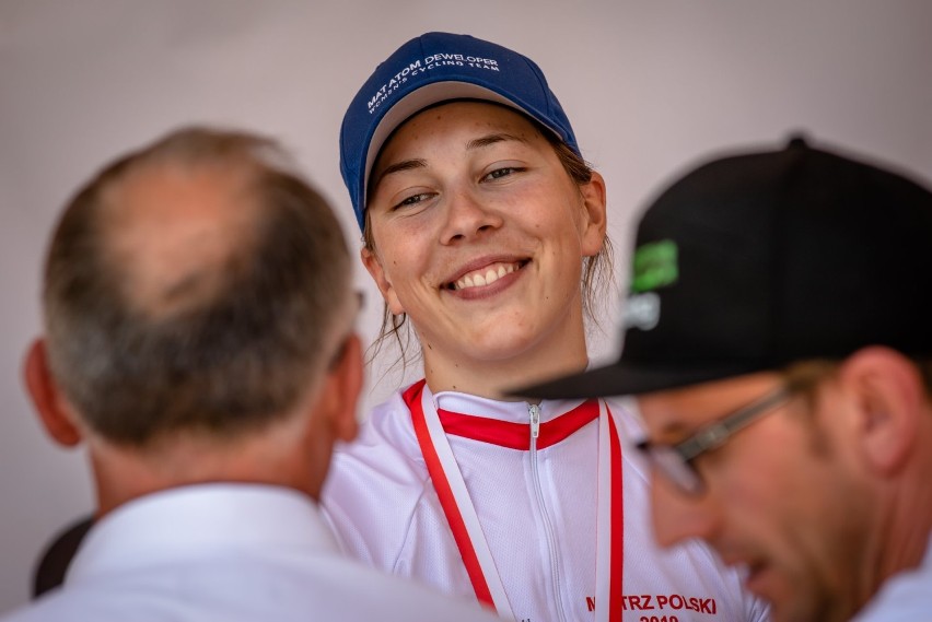 Łucja Pietrzak mistrzynią Polski elity w kolarstwie szosowym
