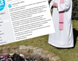 Spalono książki i figurki w Gdańsku. Ksiądz Rafał Jarosiewicz przeprasza mówiąc, że to było "niefortunne" i przeprasza 