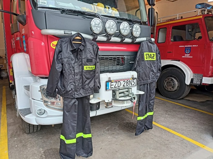 Strażacy ze Zduńskiej Woli i powiatu zduńskowolskiego zbierają sprzęt dla strażaków z Ukrainy