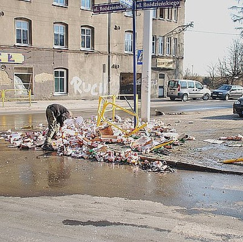 Piwo płynie po ulicach miasta