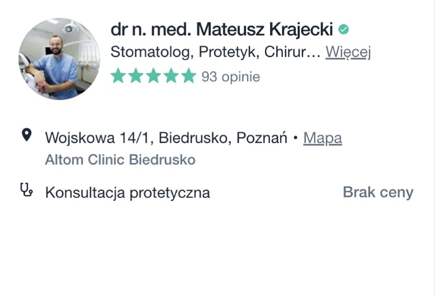 Ranking najlepszych stomatologów w Obornikach i okolicy [RANKING]