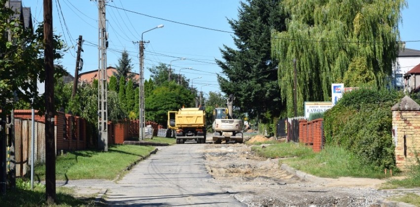 Trwa przebudowa ulicy Dobrej w Radomsku [ZDJĘCIA]