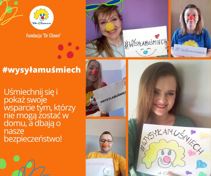 Fundacja Dr Clown w Suwałkach rusza z nową akcją "Wesprzyj uśmiechem"