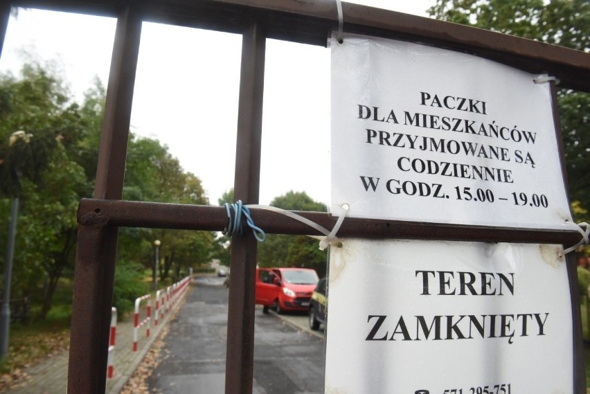 Teren DPS-u przy Lubuskiej w Zielonej Górze jest zamknięty...