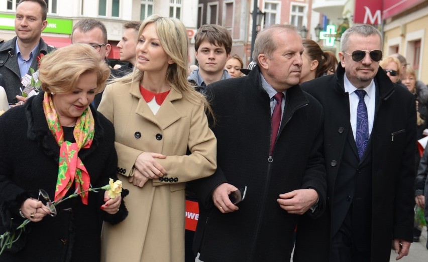 8 marca 2015 r. Kandydatka SLD na prezydenta RP - Magdalena...