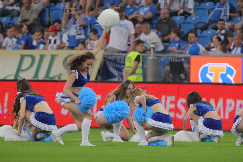 Lech Poznań - Jagiellonia Białystok: Zobacz występ Kolejorz Girls [ZDJĘCIA]