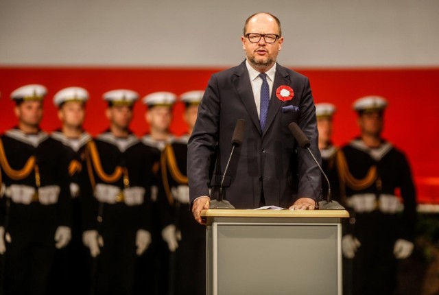 Obchody 79. rocznicy na Westerplatte. Paweł Adamowicz