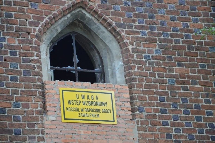 Wstęp do wnętrza kościoła jest zabroniony