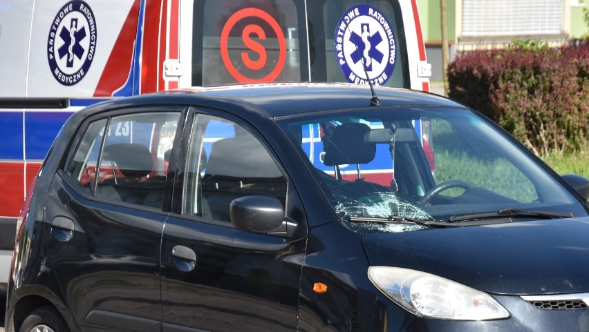 Malbork. Potrącenie kobiety na ulicy Kotarbińskiego. Piesza została przewieziona do szpitala