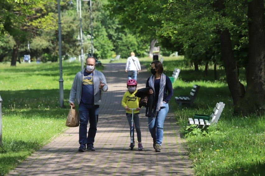 Park Kościuszki w Katowicach w sobotę 16 maja wypełnił się...