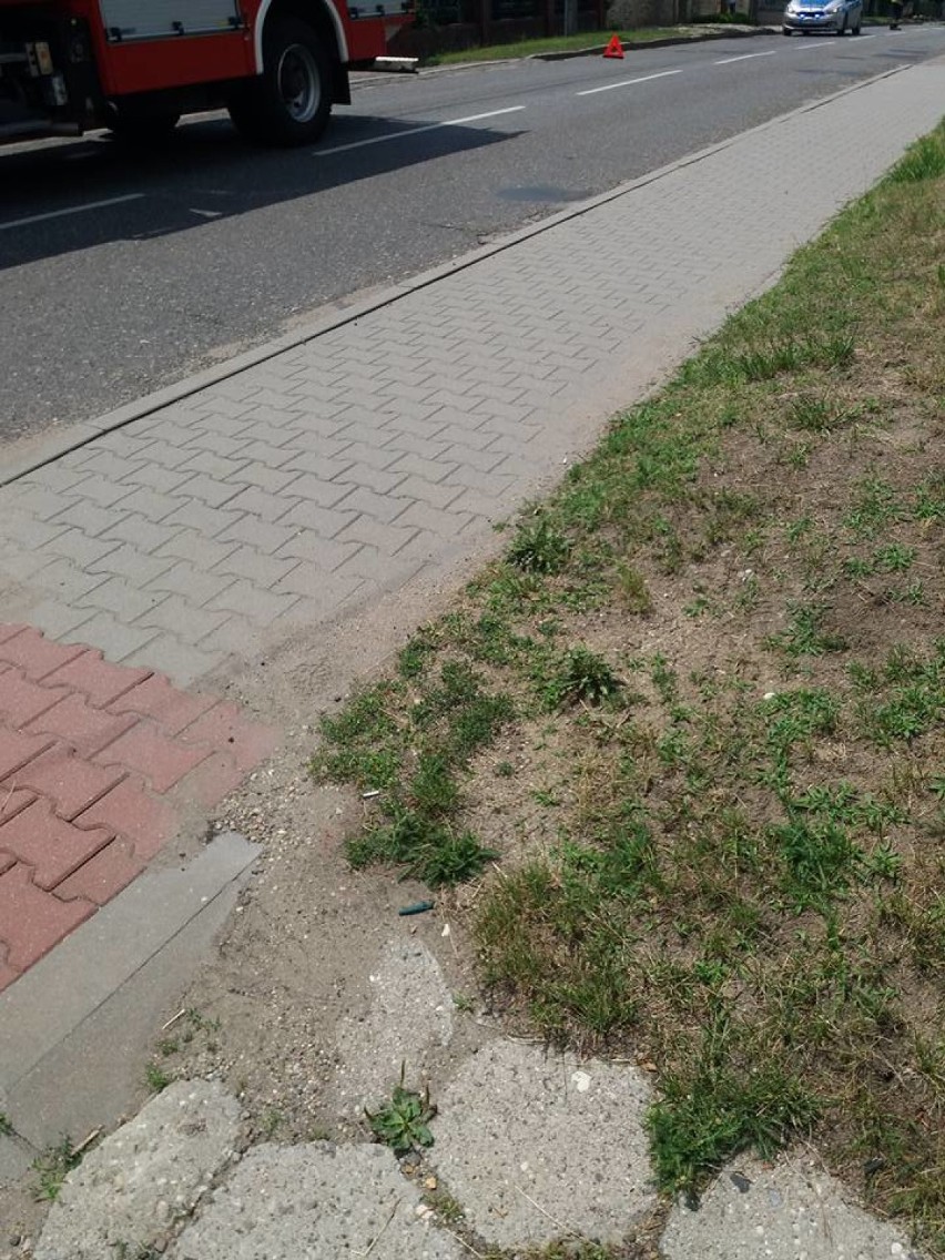 Dwa auta zderzyły się na ulicy Kopernika w Wodzisławiu Śl.