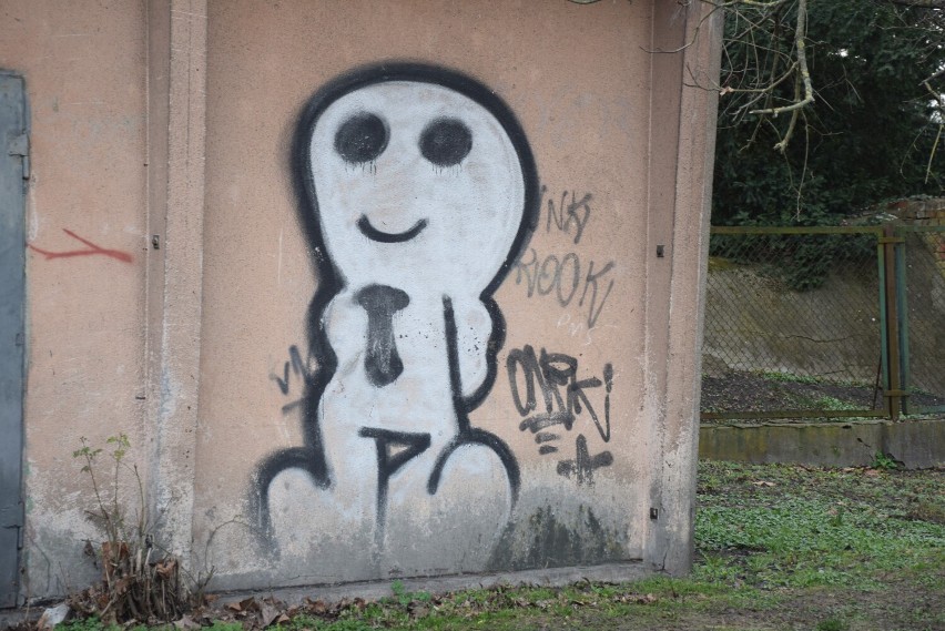 Graffiti w Szamotułach. To sztuka czy wandalizm? W mieście znaleźć można wiele obrazów, podpisów i rysunków [GALERIA]