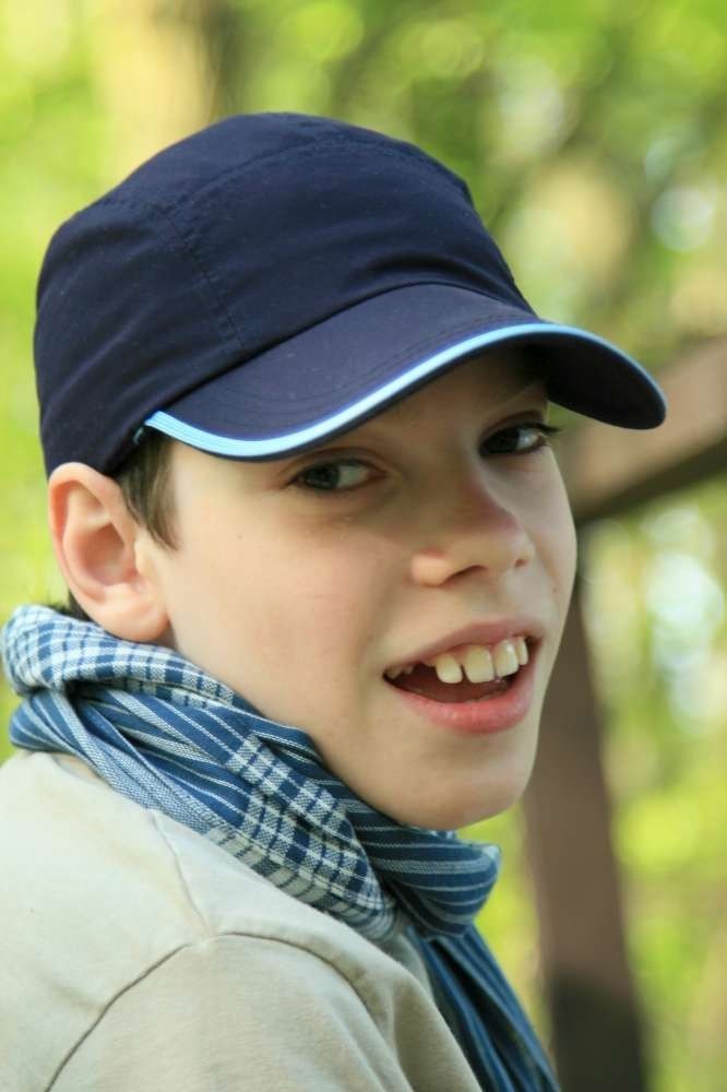 Hubert KNAP, 14 - letni pilanin cierpi na porażenie mózgowe,...
