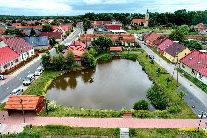 Szczaniec z lotu ptaka sfotografował nasz Czytelnik Grzegorz...