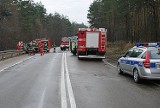 Tragiczny wypadek w Bukowcu koło Lublińca na DK 906