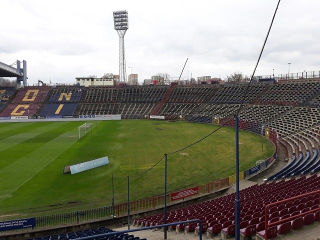 Stadion Pogoni po pierwszych zmianach - stan na piątek, 29.03.2019