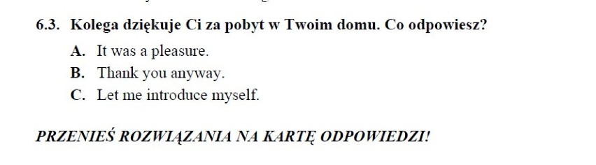 W czwartek, 25 kwietnia, uczniowie napiszą egzamin...