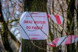 Pandemia koronawirusa: Zamknięte parki w Wałbrzychu i w Szczawnie-Zdroju (ZDJĘCIA)