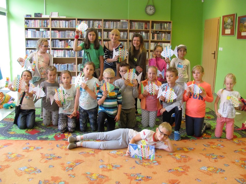 Ostatnie, wakacyjne zajęcia w Bibliotece