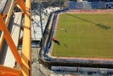Budowa Stadionu Górnika Zabrze. Widok z żurawia [ZDJECIA]