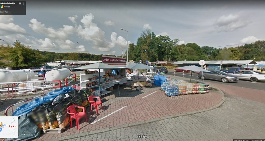 Kamery Google Street View odwiedziły Łęknicę w 2012 roku....