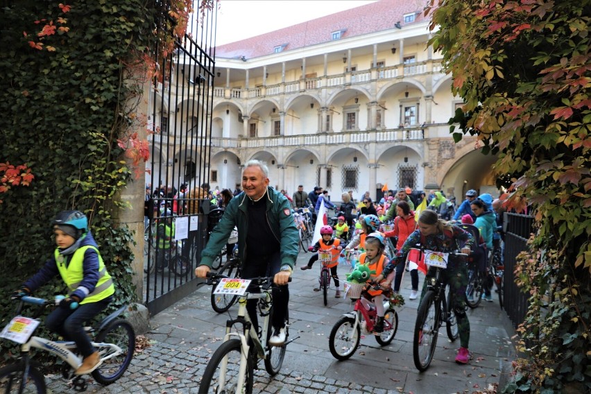 Rowerowy Rajd Przedszkolaka - Brzeg 9.10.2021r.