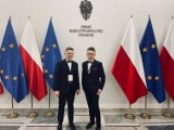 Mateusz i Jakub Pawłowscy z Brodnicy uczestniczyli w posiedzeniu Parlamentu Młodych Rzeczypospolitej Polskiej. Zobaczcie zdjęcia