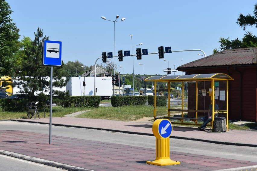 Przystanek autobusowy w Olkuszu (zdjęcie poglądowe)