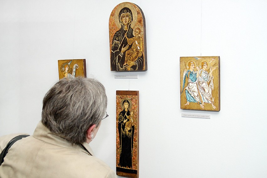 Wystawa Krystyny Ciszkiewicz pt.„Nieziemskie piękno ikony”