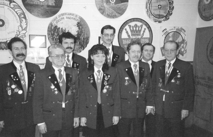 Rada Bracka w lutym 1997 r., od lewej: Marek Duczmal, Jerzy...