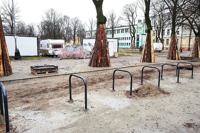 Remont parku Sienkiewicza w Łodzi