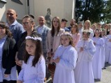 Pierwsza Komunia Święta w parafii pod wezwaniem świętego Jana Apostoła i Ewangelisty w Pińczowie. Zobacz zdjęcia