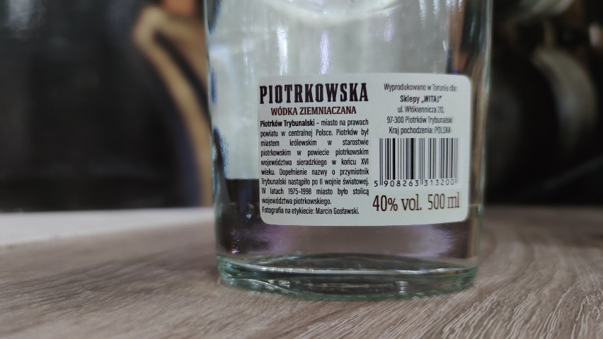 Wódka Piotrkowska, czyli nieoczekiwana promocja Piotrkowa......