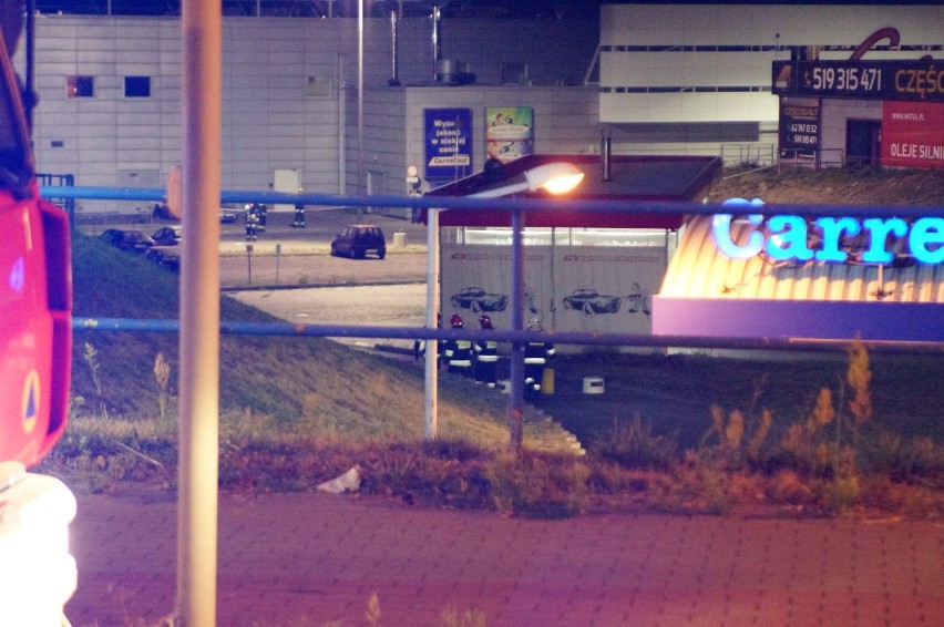 Wyciekł gaz na stacji paliw na Poznańskiej w Kaliszu