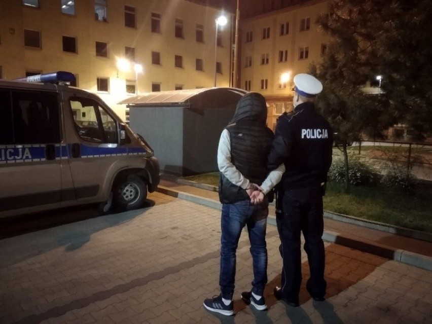 Czterdziestolatek po amfetaminie za kierownicą auta na Górnej w Łodzi