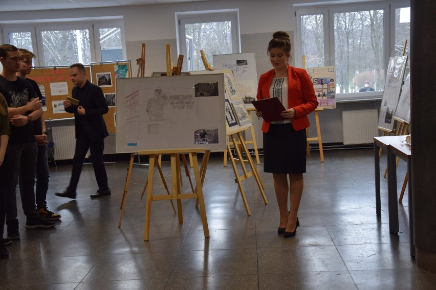Uczniowie II LO w Zawierciu podsumowali projekt o ulicy Marszałkowskiej FOTO