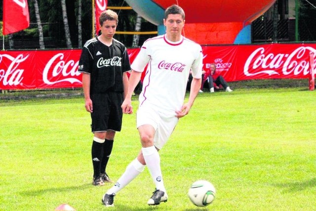 Robert Lewandowski, ambasador turnieju Coca-Cola Cup 2012