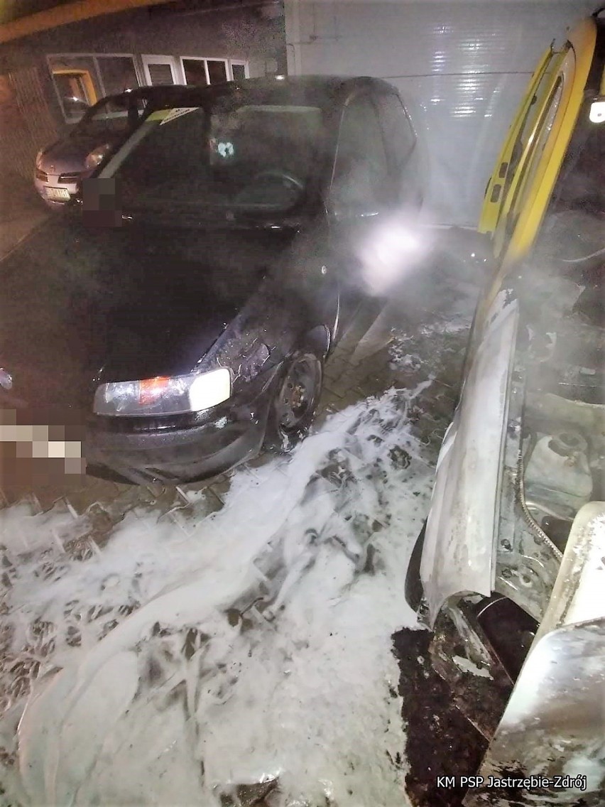 Jastrzębie: w warsztacie mechanicznym spłonął samochód