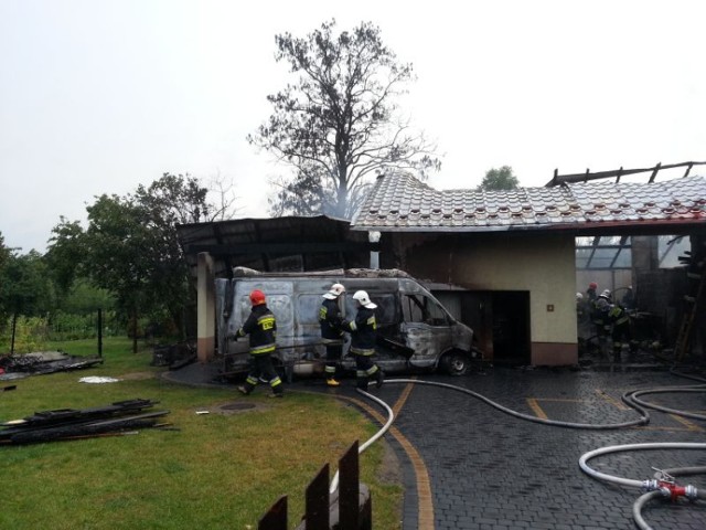 Olbrzymie straty po pożarze w Gorzycach