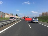 Śmiertelny wypadek motocyklisty w Bielsku-Białej na S52. Ruch w kierunku Żywca zablokowany