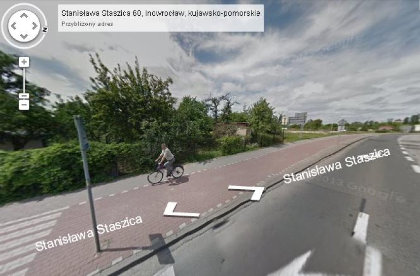 Ulica Staszica na Google Street View