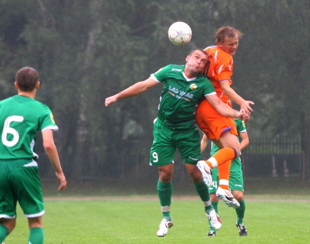 Jedną z bramek dla Lechii Tomaszów zdobył Grzegorz Piechna