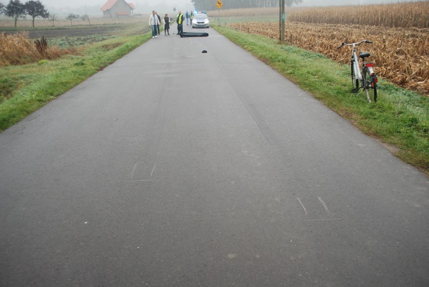 Śmiertelny wypadek w Brudzewie. Sprawca uciekł