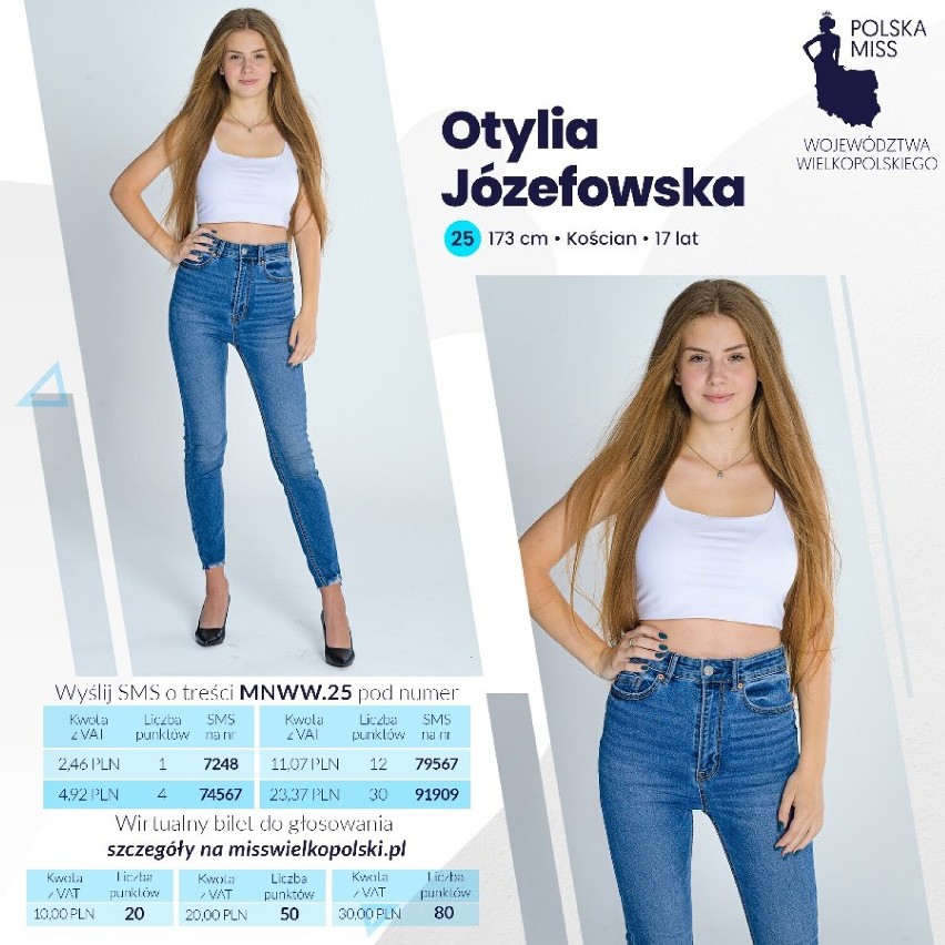 Zagłosuj na reprezentantkę Kościana w konkursie Miss Województwa Wielkopolskiego!