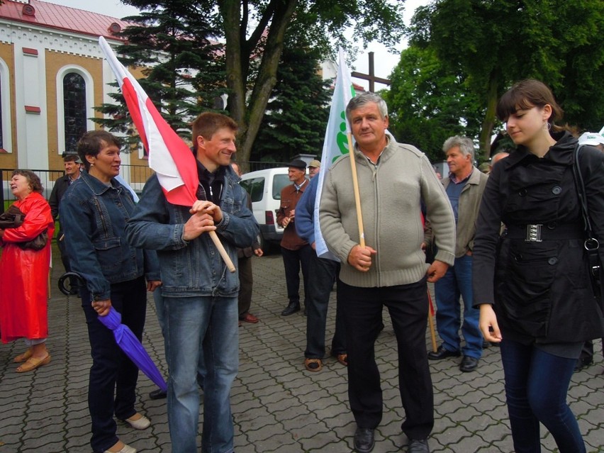 Rolnicy protestowali w Sitańcu (zdjęcia)