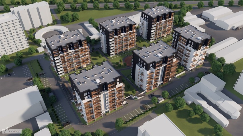 Tak ma wyglądać nowe osiedle przy ulicy Dzierzkowskiej w...