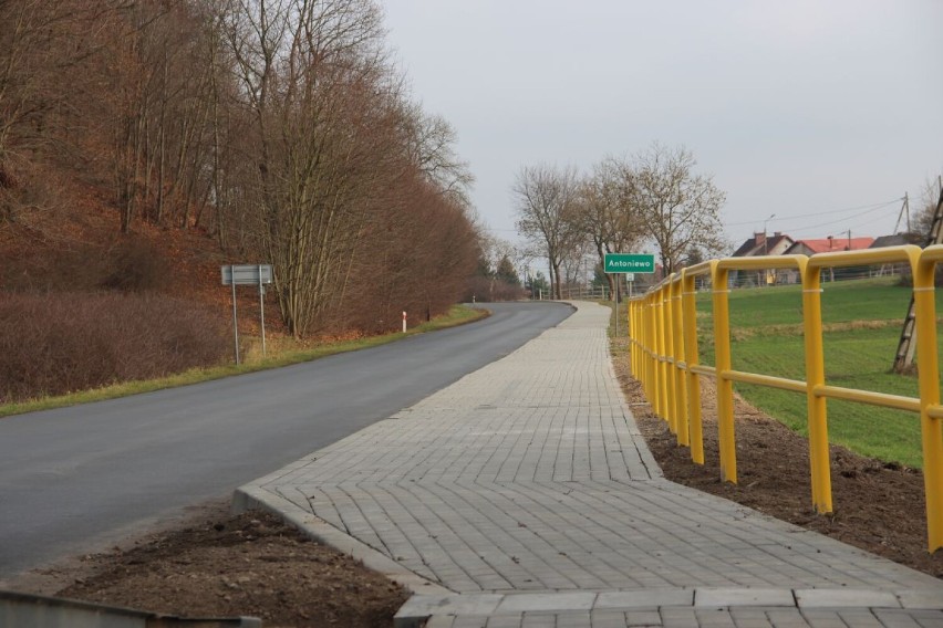 W ubiegłym roku gmina Golub-Dobrzyń wybudowała chodnik do...