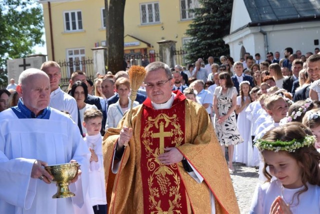 Pierwsza Komunia Święta w kościele Wniebowzięcia NMP 2018 r.